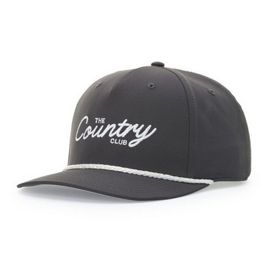 Custom 5-Panel Cap With Rope