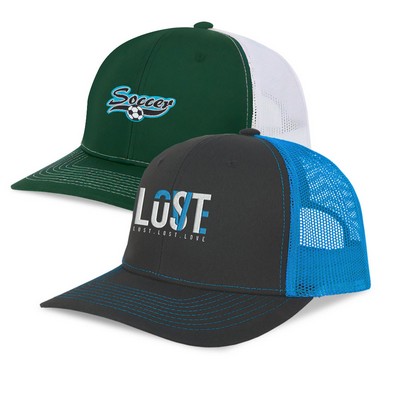 Six Panel Snapback Trucker Cap